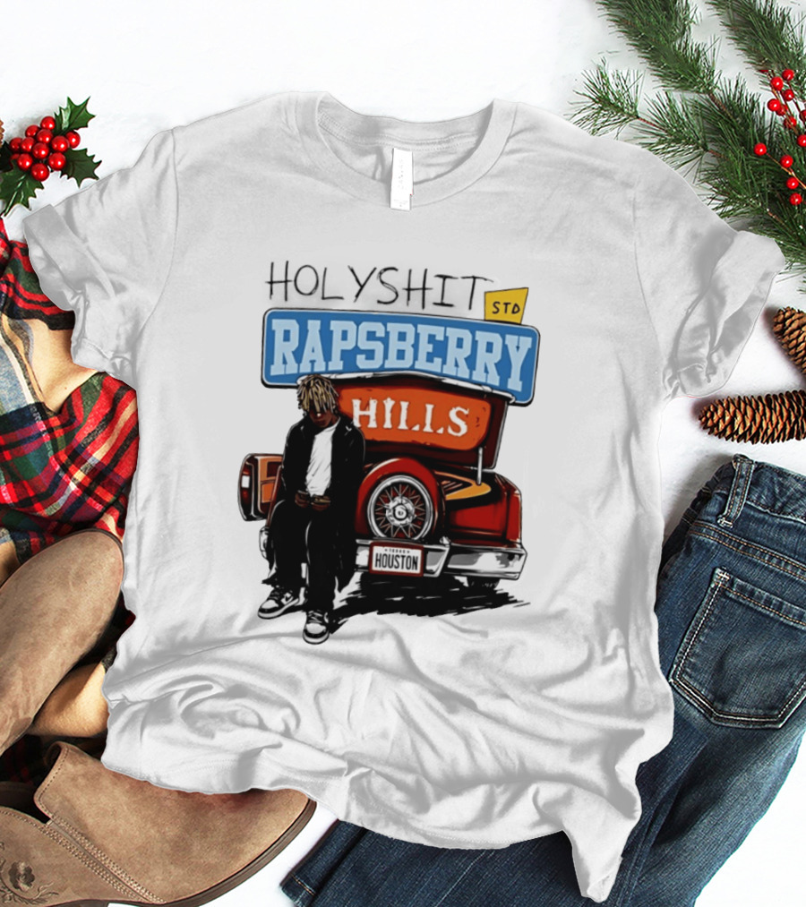 Holyshit Std Rapsberry Hills Houston Texas Car Scene T-Shirt