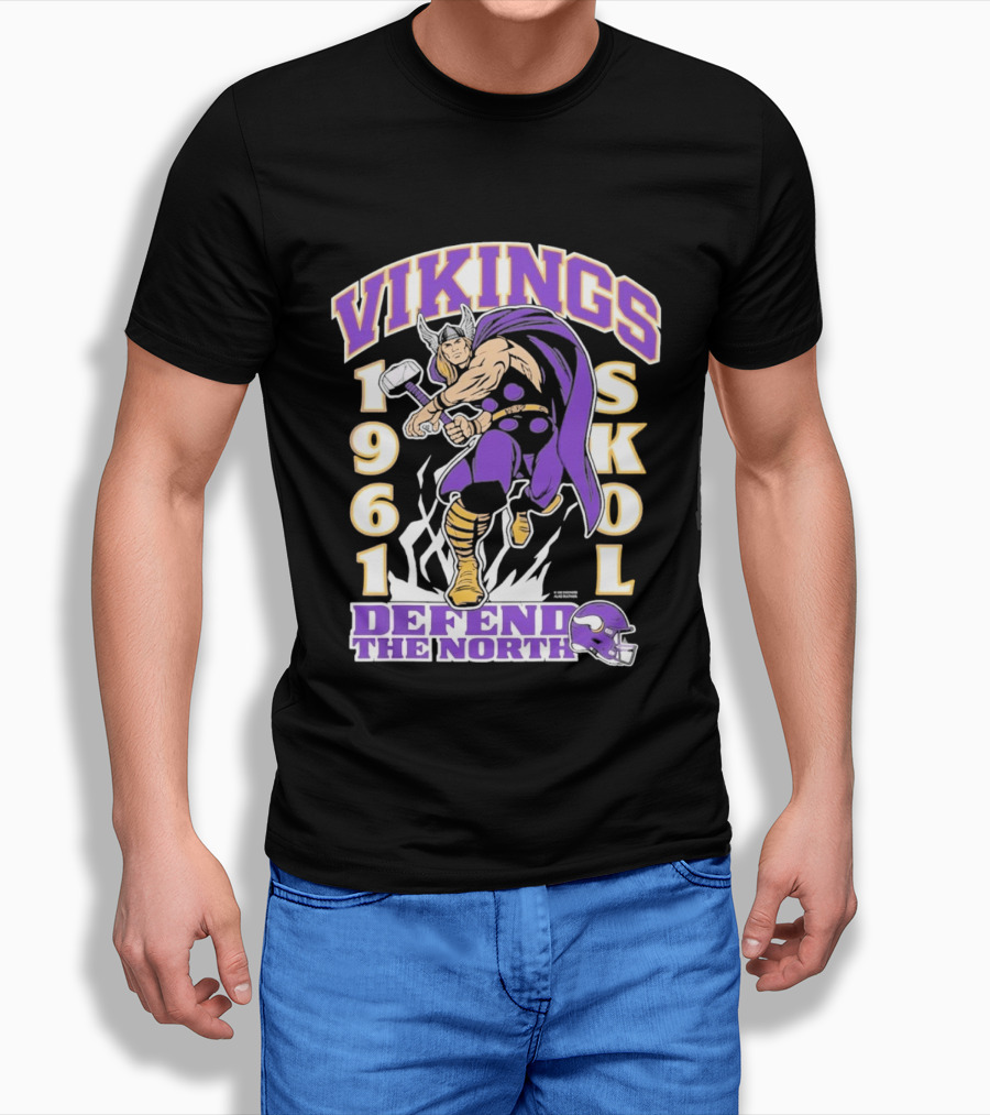 Vikings Defend The North Skol 1961 Minnesota T-Shirt