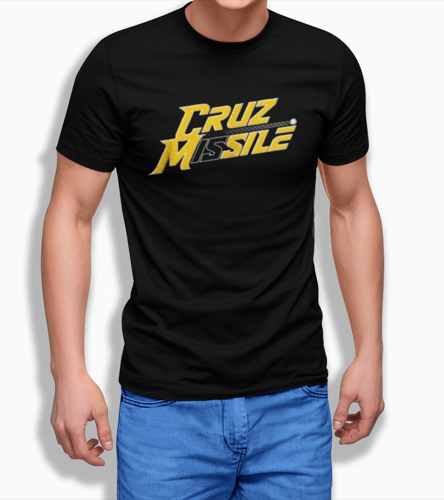 Oneil Cruz Pittsburgh Pirates Cruz Missile T-Shirt