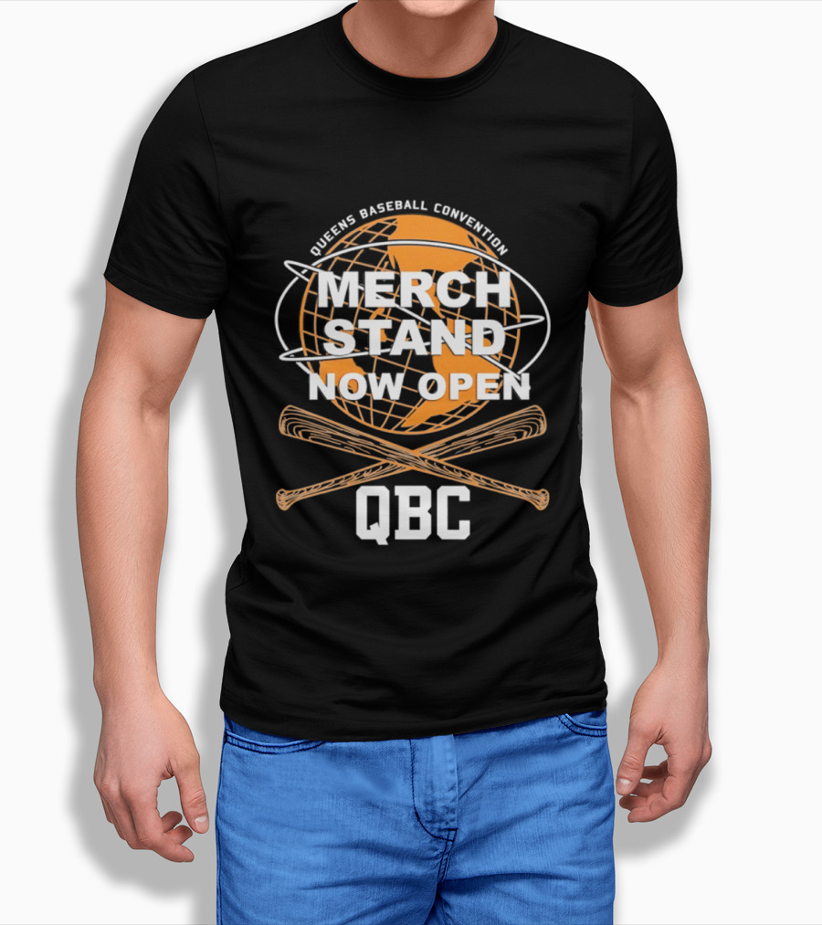 Queens Baseball Convention Merch Stand Now Open QBC T-Shirt