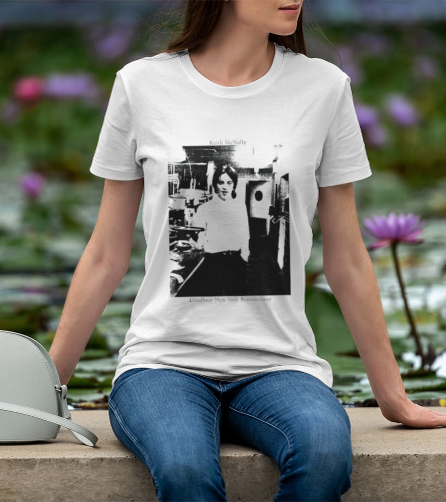 Keith McNally Dead Beat New York Restaurateur Black And White T-Shirt