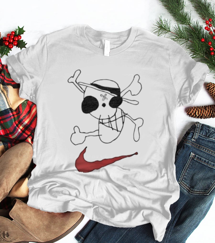 One Piece Luffy Iwara Jolly Roger 2026 Nike T-Shirt