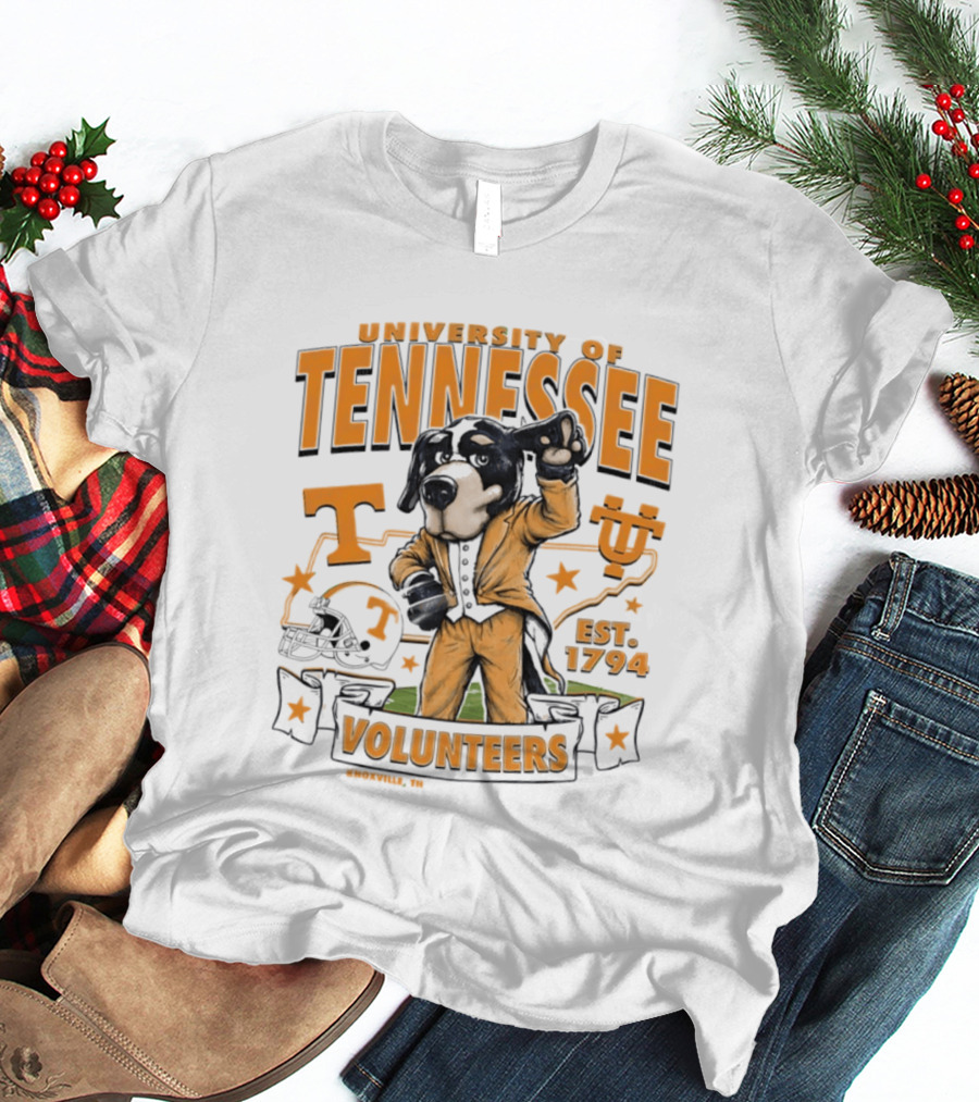 University Of Tennessee Volunteers Mascot Est 1794 Knoxville TN T-Shirt