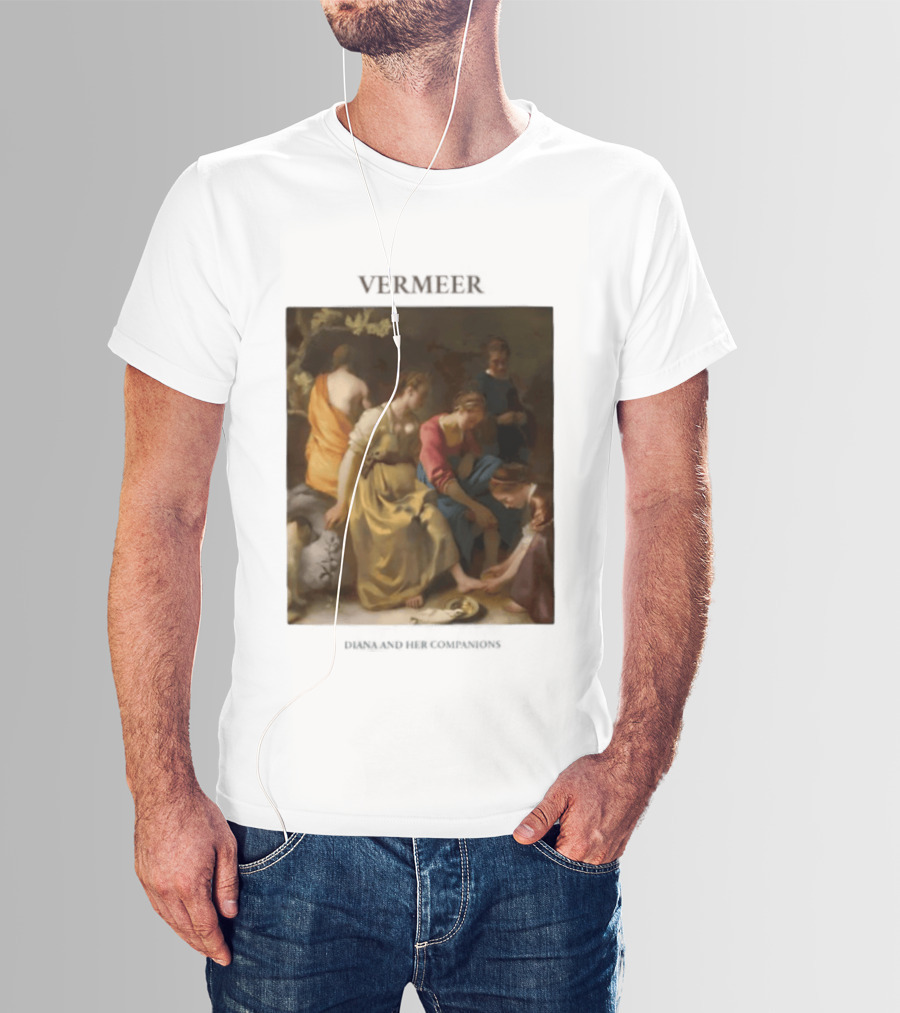 Vermeer Diana And Her Companions 1655 Gogh Company T-Shirt