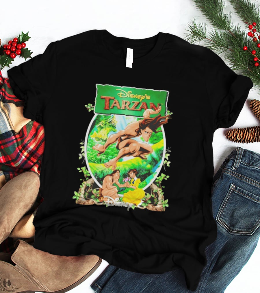 Disney's Tarzan Jungle Adventure Jane Animation Scene T-Shirt