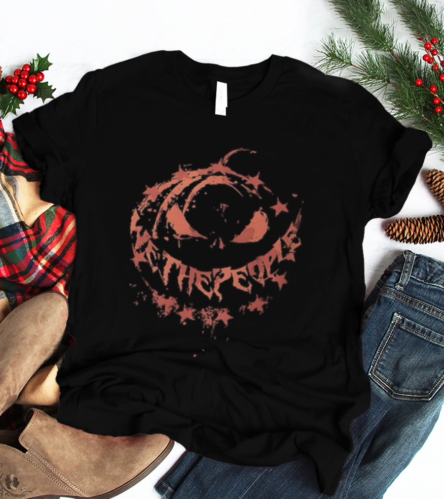 We The People Pumpkin Stars Halloween T-Shirt