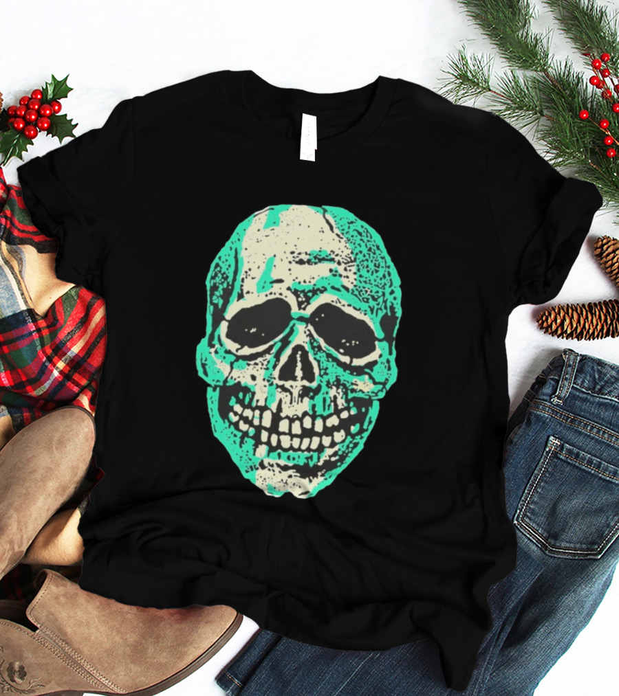 Halloween Trio Skull Spooky Gothic T-Shirt