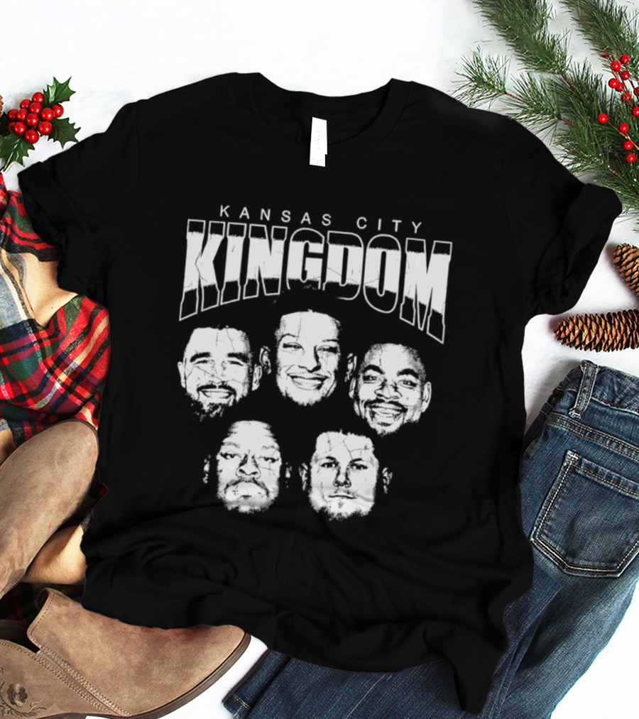 Kansas City Kingdom Travis Kelce Patrick Mahomes Chris Jones Isiah Pacheco Creed Humphrey T-Shirt