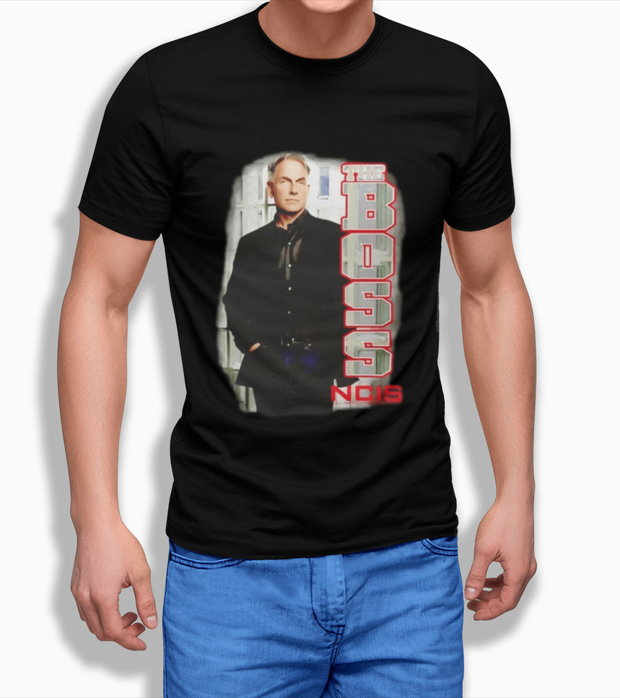 Mark Harmon The Boss NCIS Leroy Jethro Gibbs T-Shirt