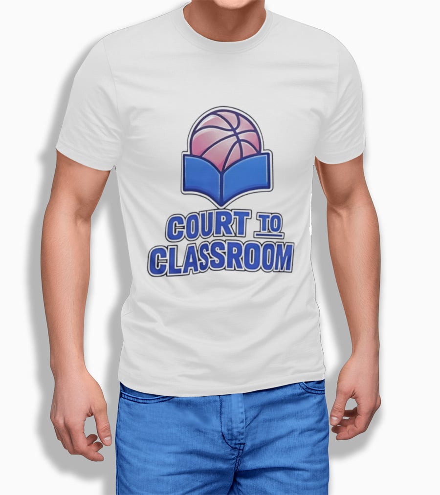 Basketball In Education Court To Classroom Empowerment T-Shirt