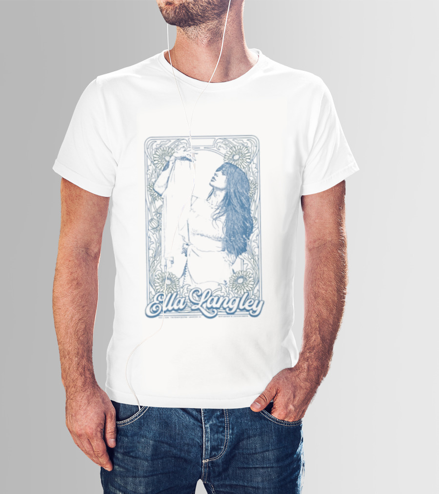 Ella Langley With Ernest And Laci Kaye Booth Resch Center Concert 2026 T-Shirt