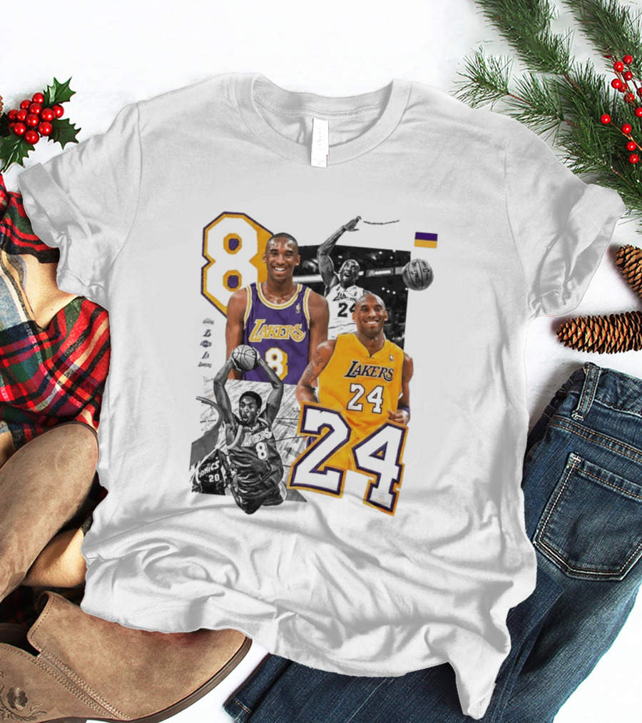Kobe Bryant Los Angeles Lakers 8 24 Mamba Day T-Shirt