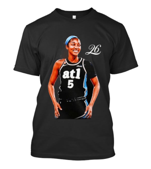 Angel Reese Atlanta Dream Number 5 26 Boards T-Shirt