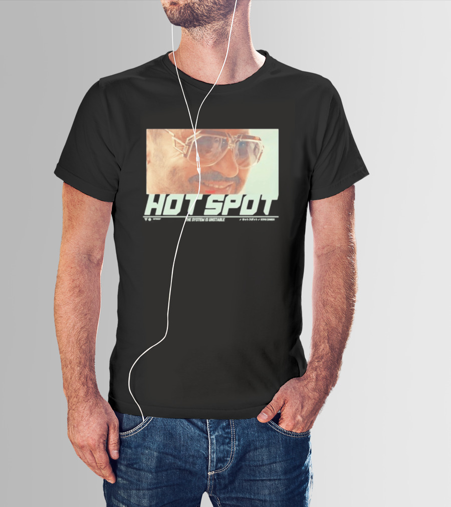 Hot Spot Yummy The System Is Unstable Kyrio Simeio Sunglasses T-Shirt