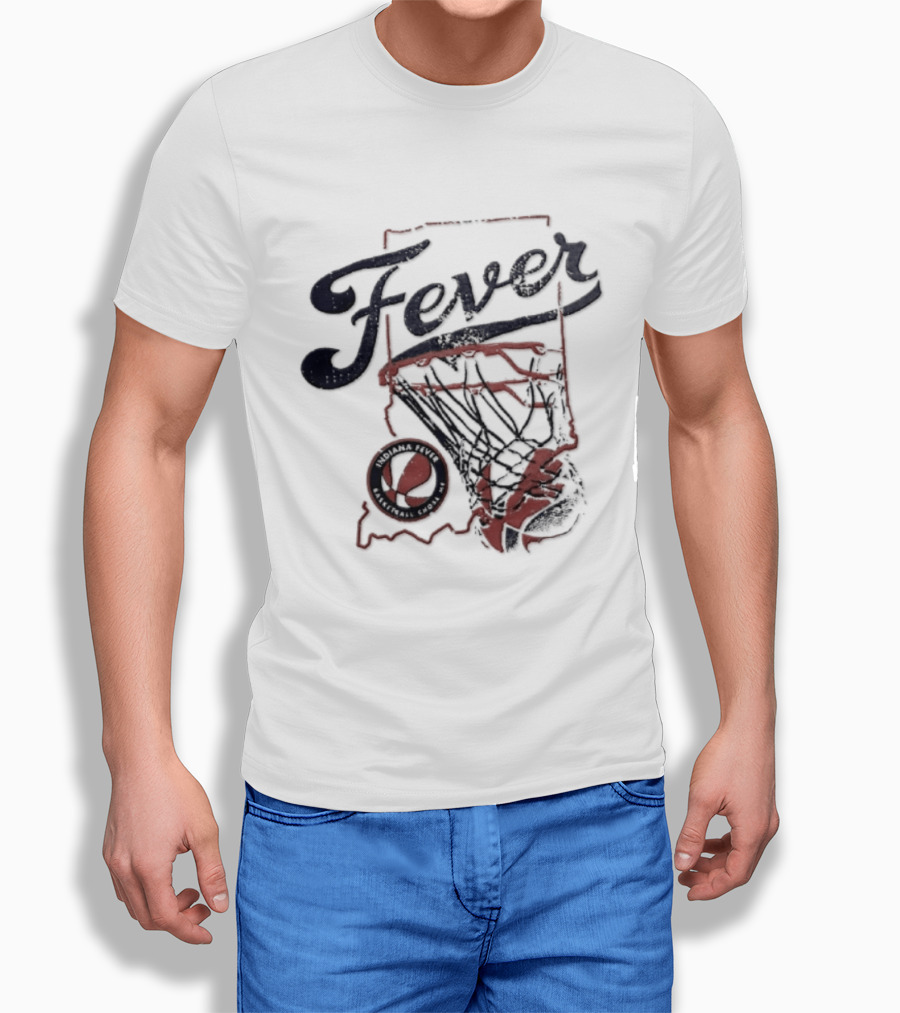 Indiana Fever Basketball Choose Me Hoop Fever T-Shirt