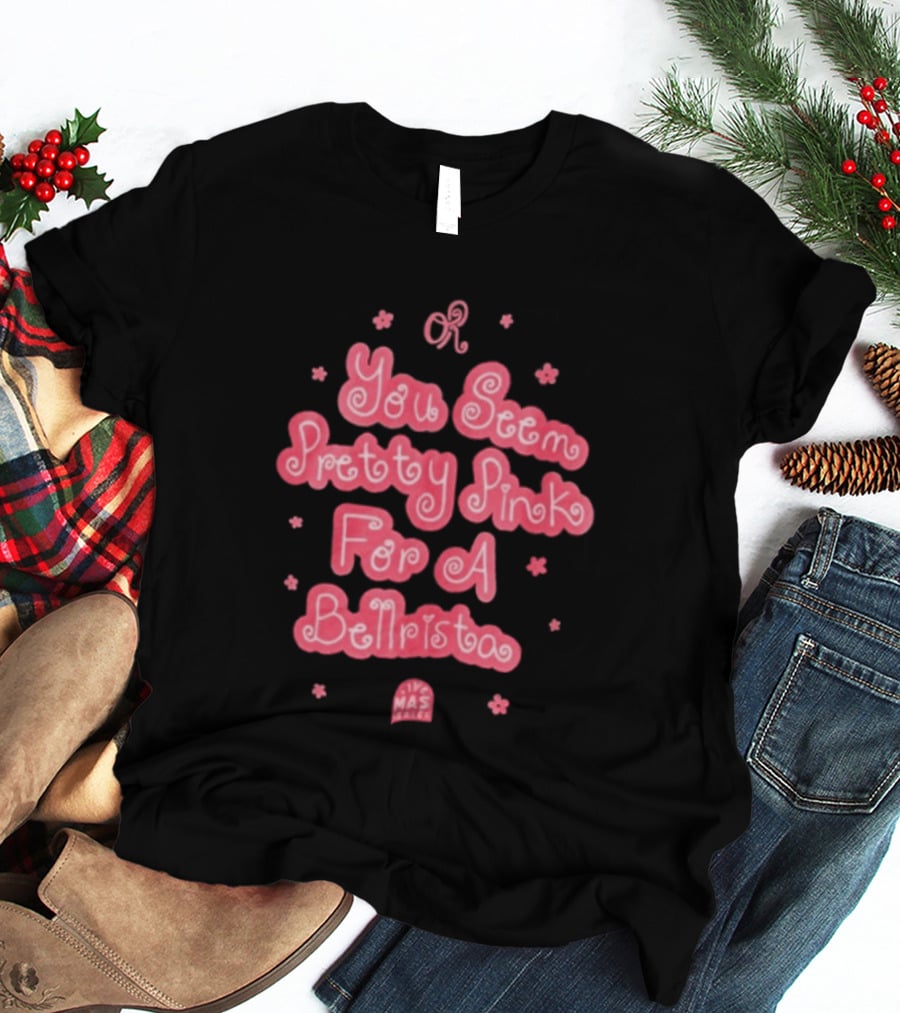 Taco Bell X Olivia Rodrigo You Seem Pretty Pink For A Bellrista Mas Music T-Shirt
