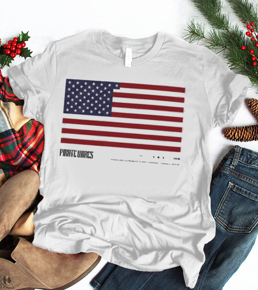 Pirate Wires Moon Should Be A State US Flag T-Shirt