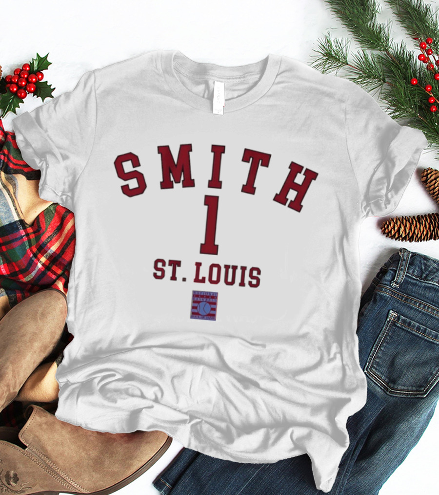 Smith 1 St. Louis Cardinals Ozzie October's Finest T-Shirt