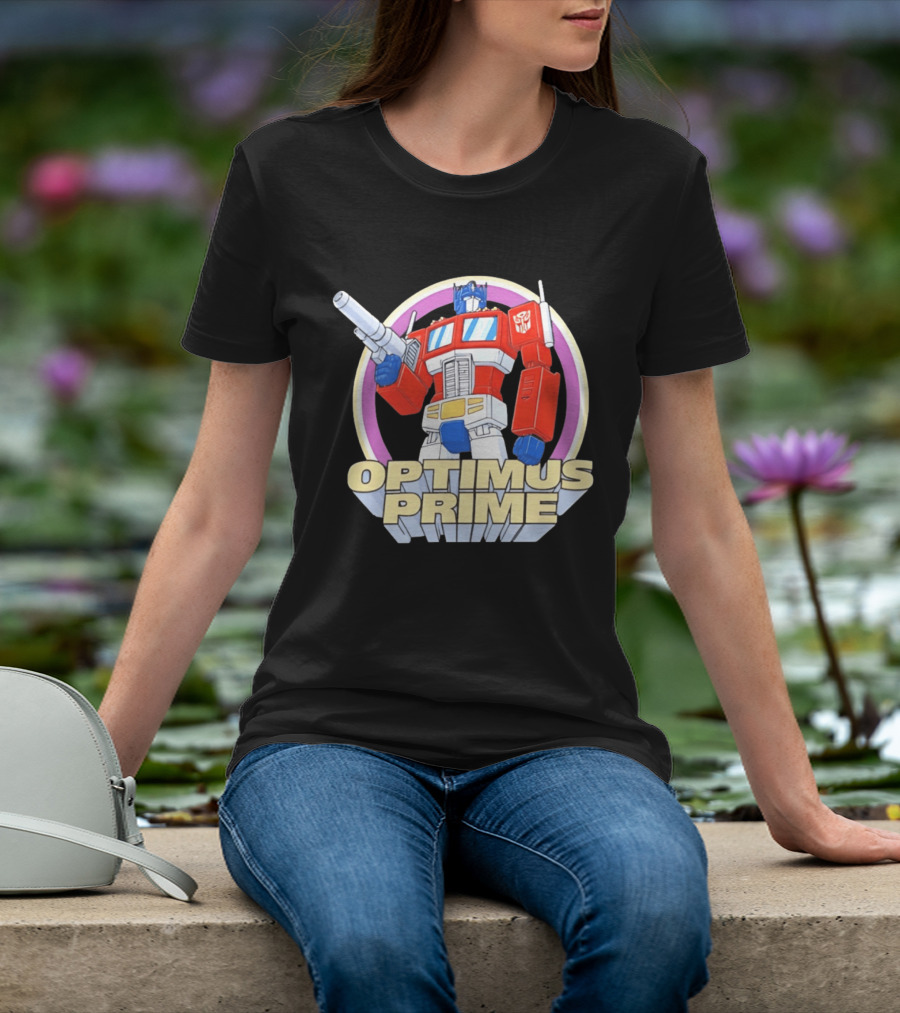 Optimus Prime Classic Animation Retro 80s T-Shirt