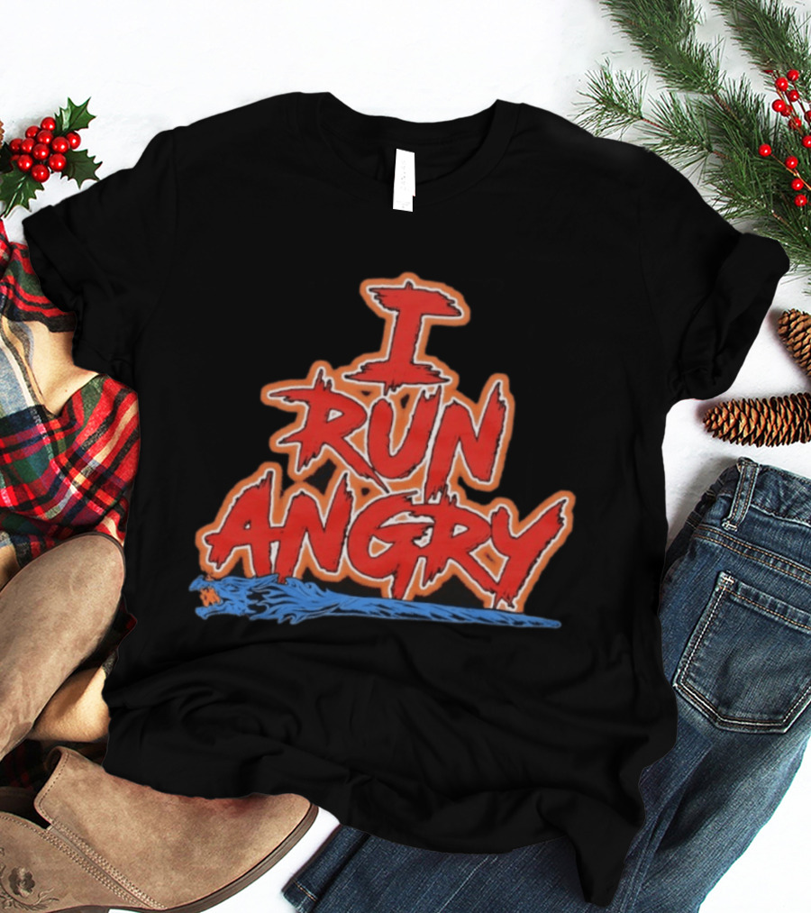 I Run Angry 2026 Tour T-Shirt