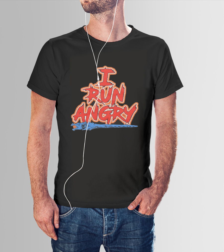 I Run Angry 2026 Tour T-Shirt