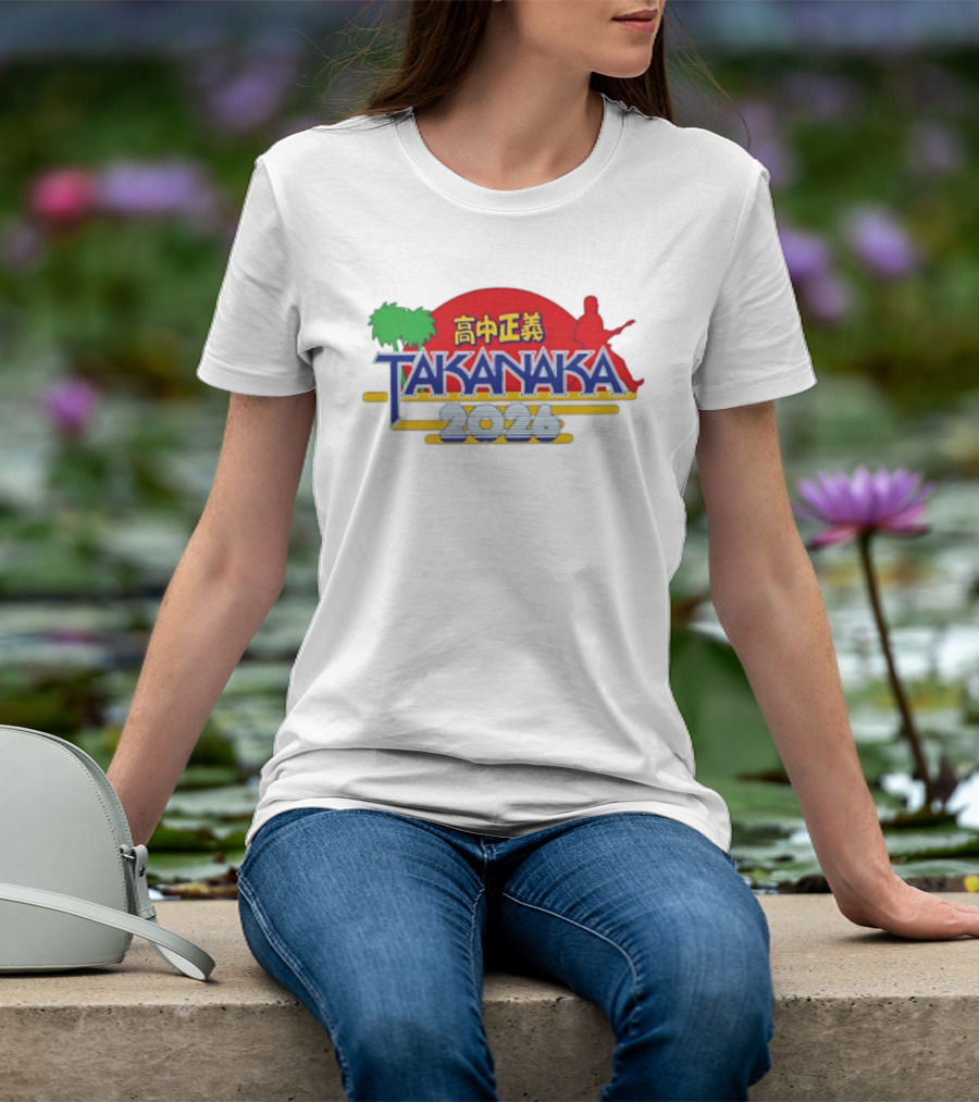 Masayoshi Takanaka 2026 Japanese Fusion Tropical Guitar Sunburst T-Shirt