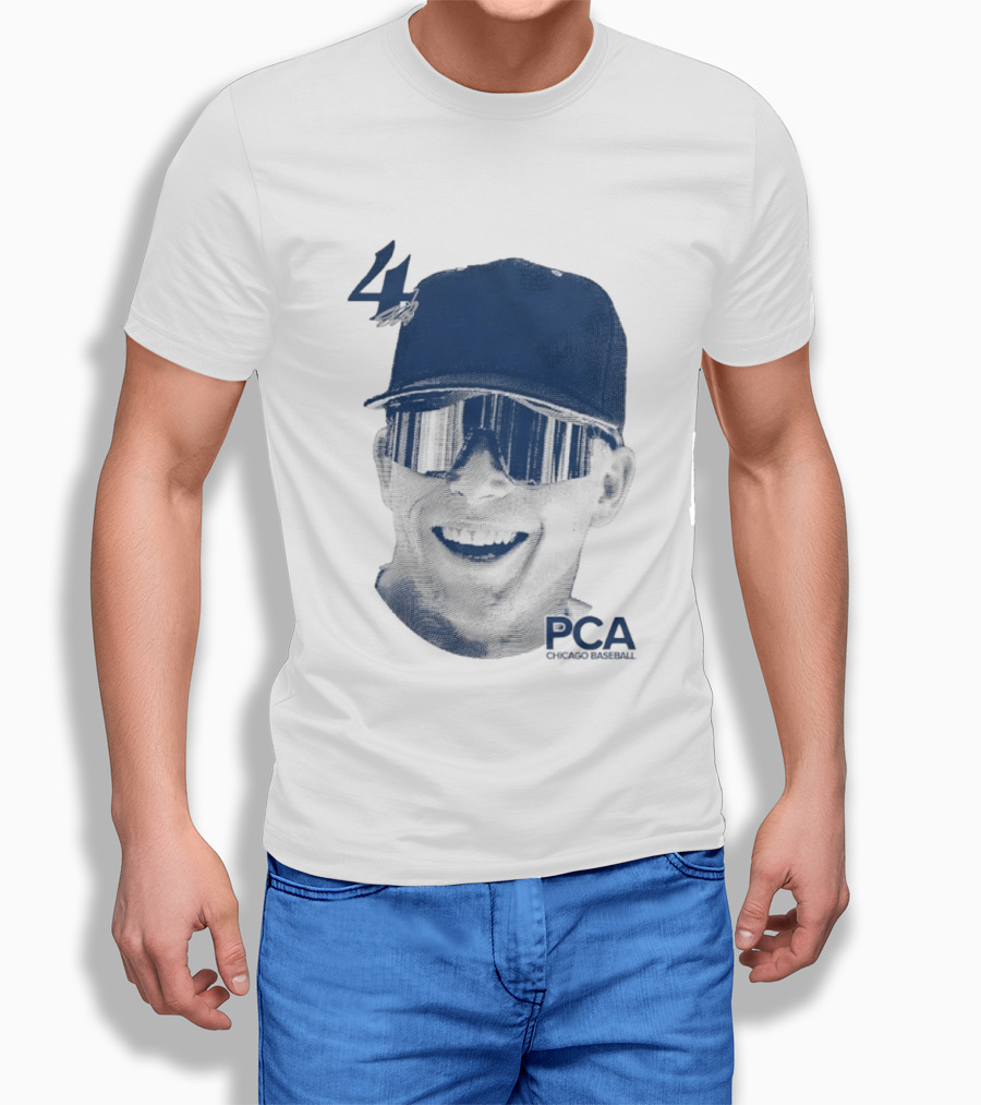 PCA 4 Pete Crow Armstrong Chicago Cubs Baseball T-Shirt