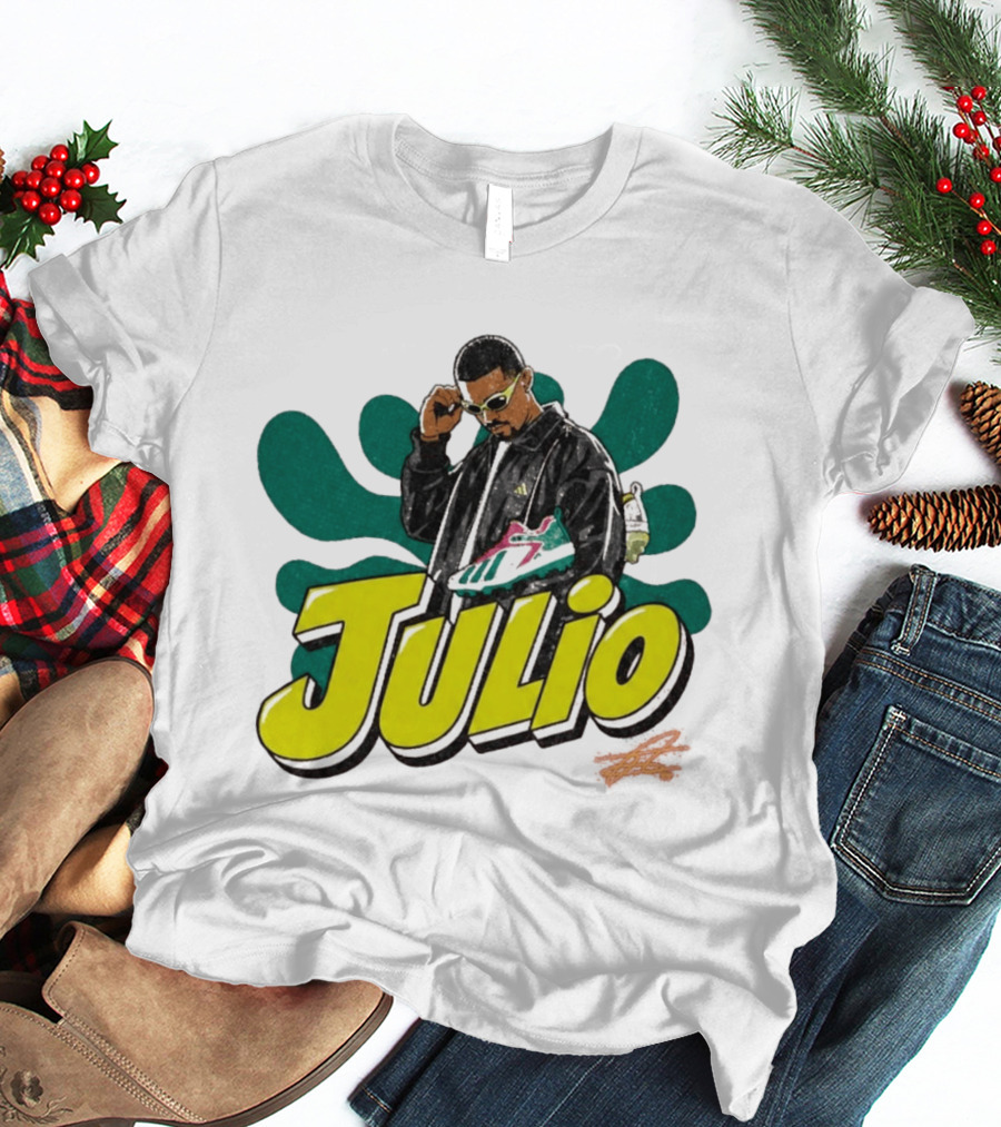 Julio Sneaker Style Hispanic Heritage Mariners T-Shirt