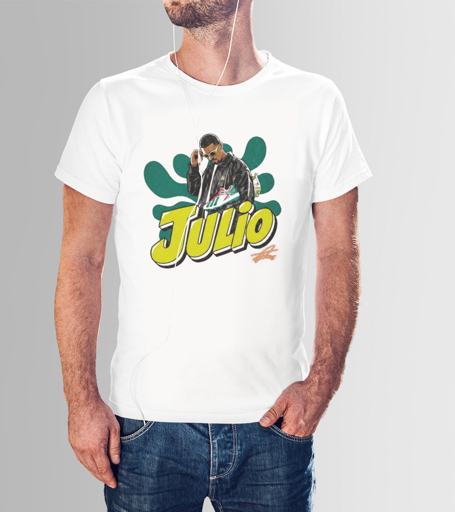 Julio Sneaker Style Hispanic Heritage Mariners T-Shirt