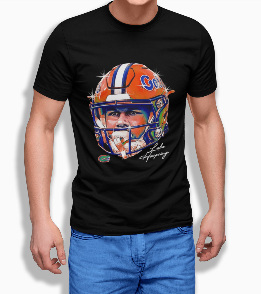 Florida Gators NCAA Football Helmet Swag Head T-Shirt