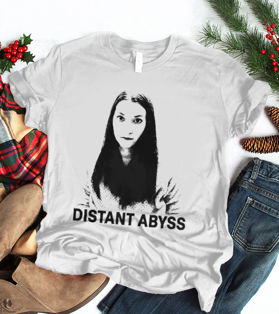 Distant Abyss Gothic Dark Aesthetic Minimalist T-Shirt