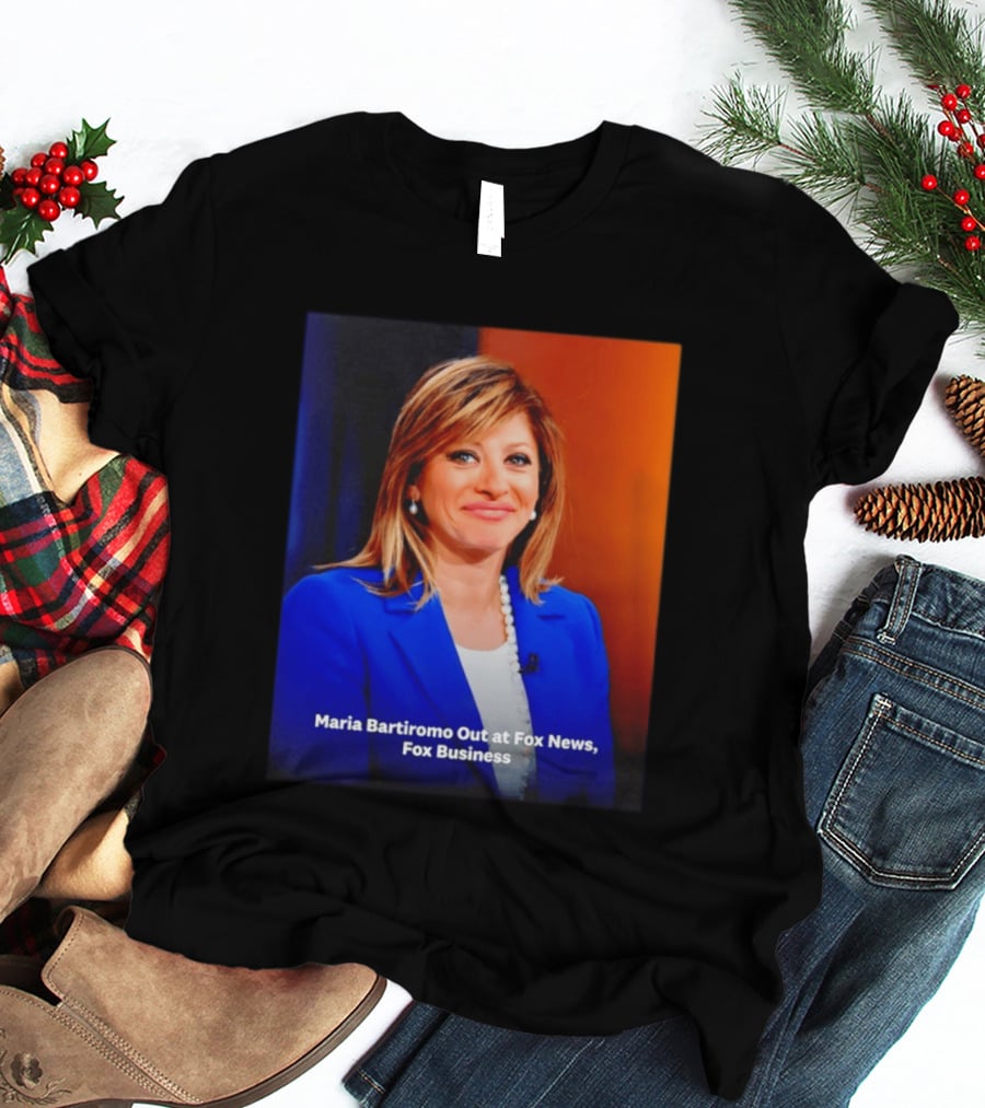 Maria Bartiromo Departure Fox Business News Media T-Shirt