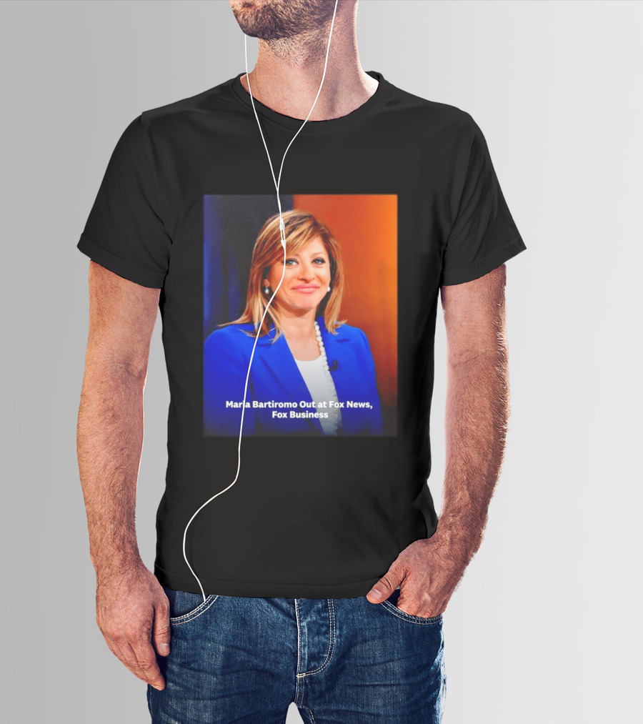 Maria Bartiromo Departure Fox Business News Media T-Shirt