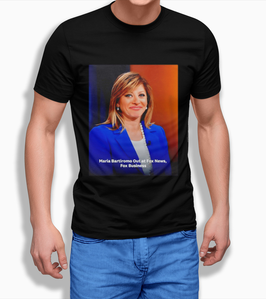 Maria Bartiromo Departure Fox Business News Media T-Shirt