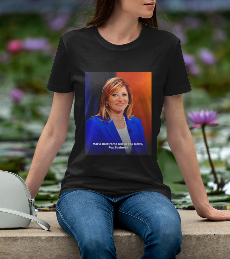 Maria Bartiromo Departure Fox Business News Media T-Shirt