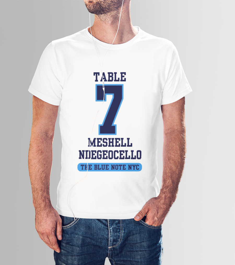 Table 7 Meshell Ndegeocello The Blue Note NYC T-Shirt
