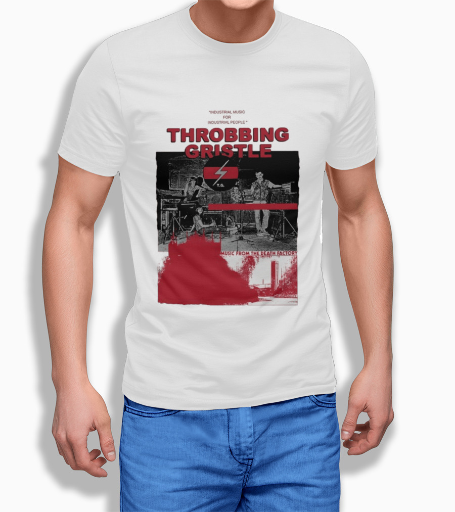 Throbbing Gristle T.G. Industrial Music From The Death Factory T-Shirt