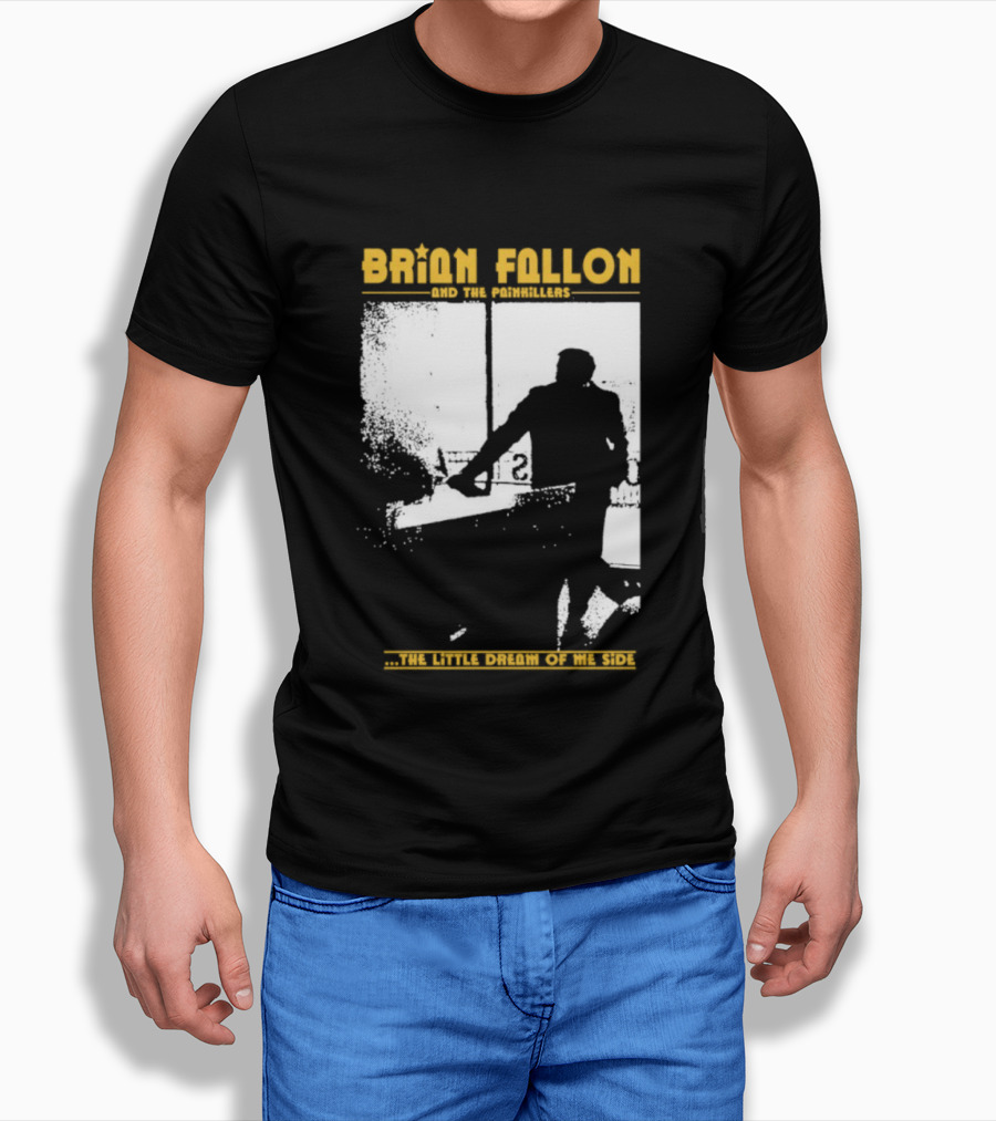Brian Fallon Painkillers Paving My Way Dream Of Me Side T-Shirt