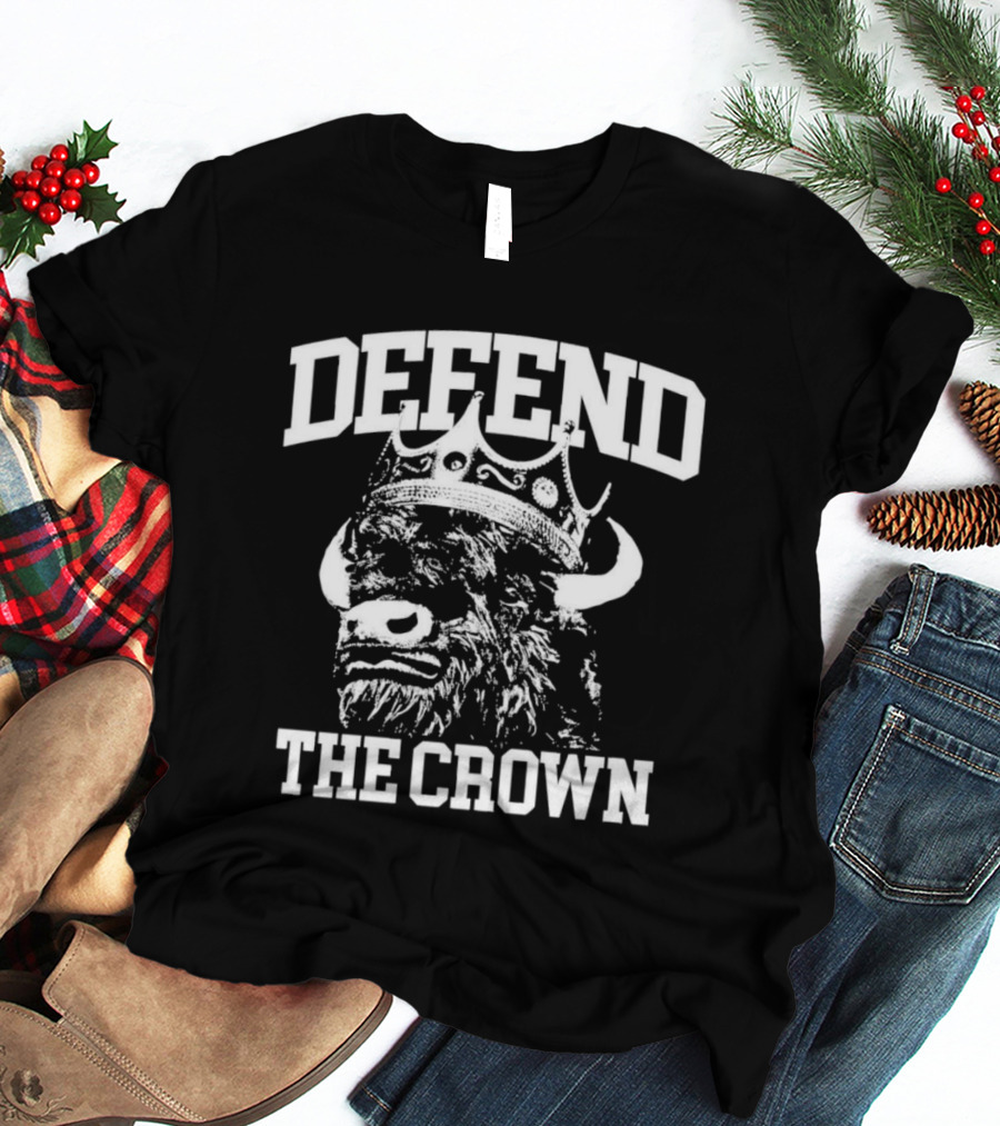Defend The Crown Bull Head T-Shirt