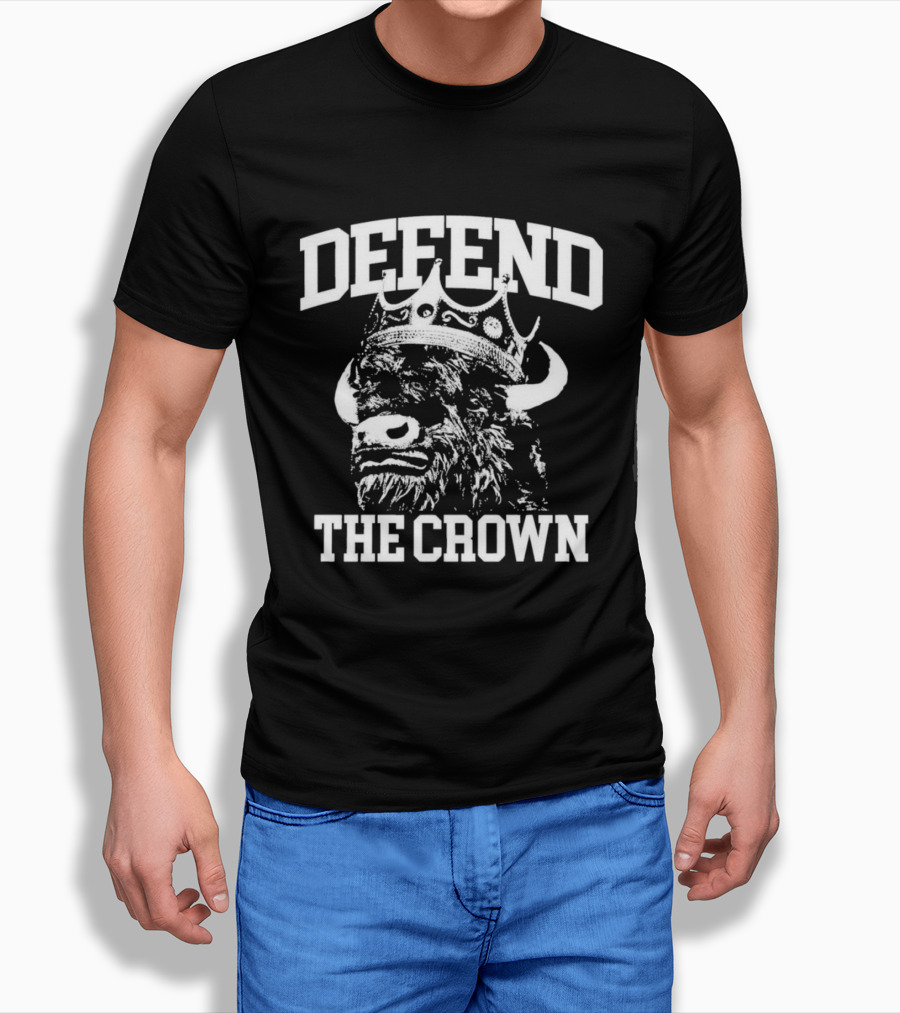 Defend The Crown Bull Head T-Shirt
