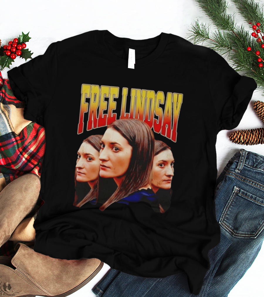 FREE LINDSAY Clancy Multiple Faces T-Shirt