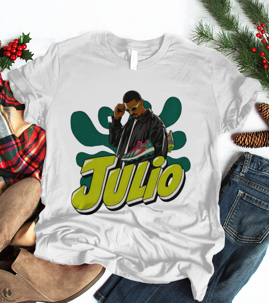 Seattle Mariners Julio Rodriguez Sneaker T-Shirt
