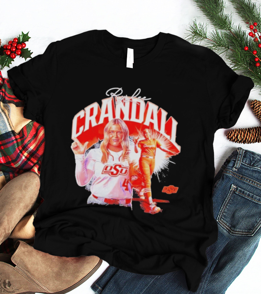 Rylee Crandall Oklahoma State Softball OSU Athlete T-Shirt