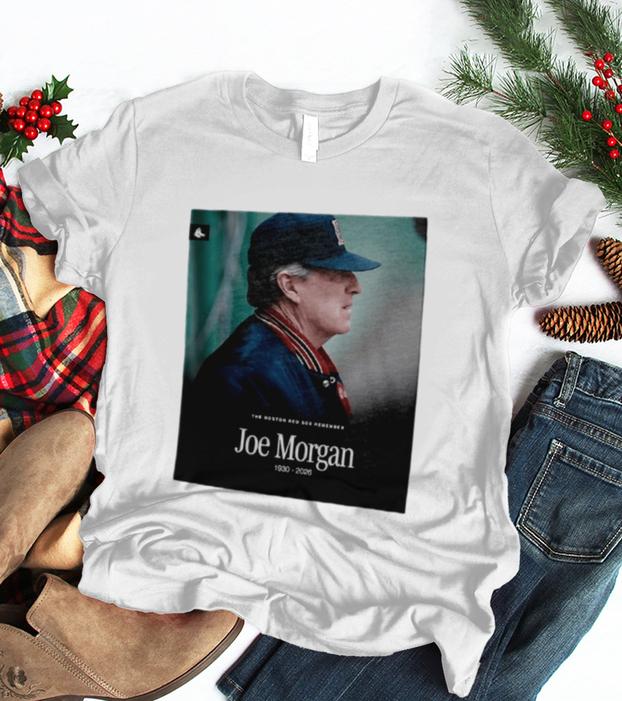 Boston Red Sox Honor Joe Morgan 1930 2026 MLB Memoriam T-Shirt