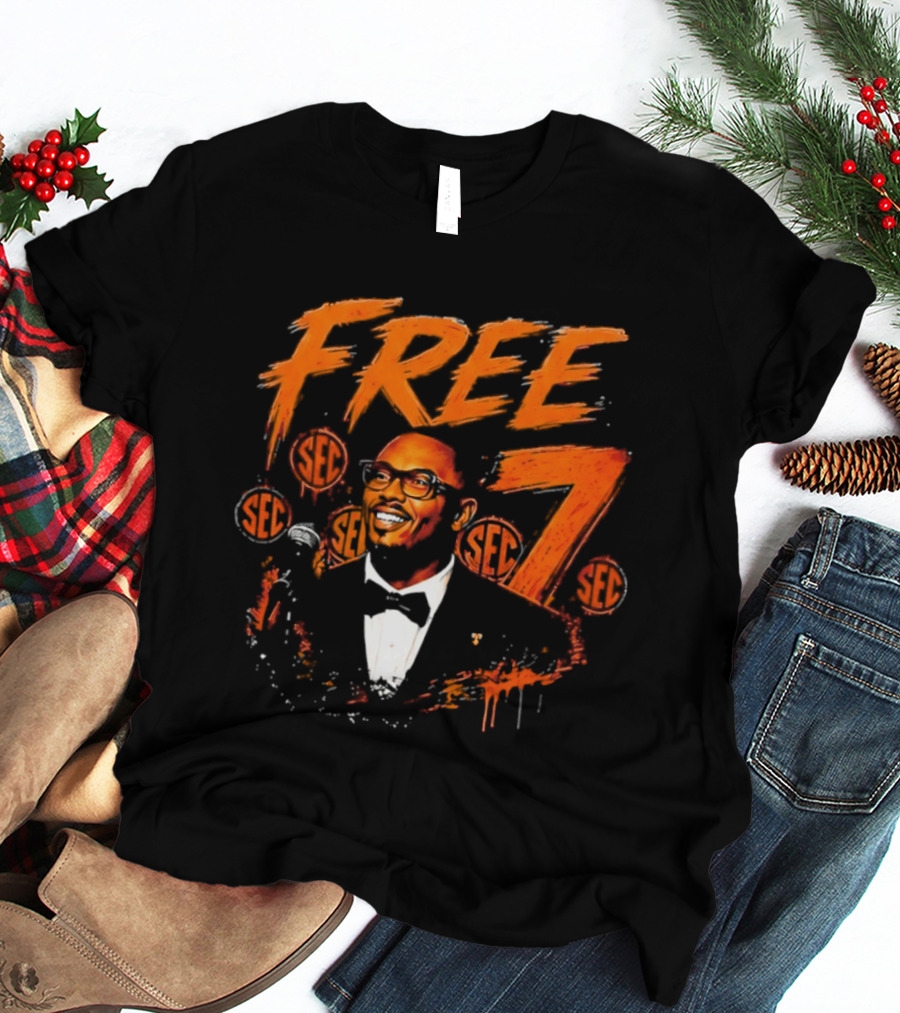 Tennessee Volunteers Arion Carter SEC Free 7 T-Shirt