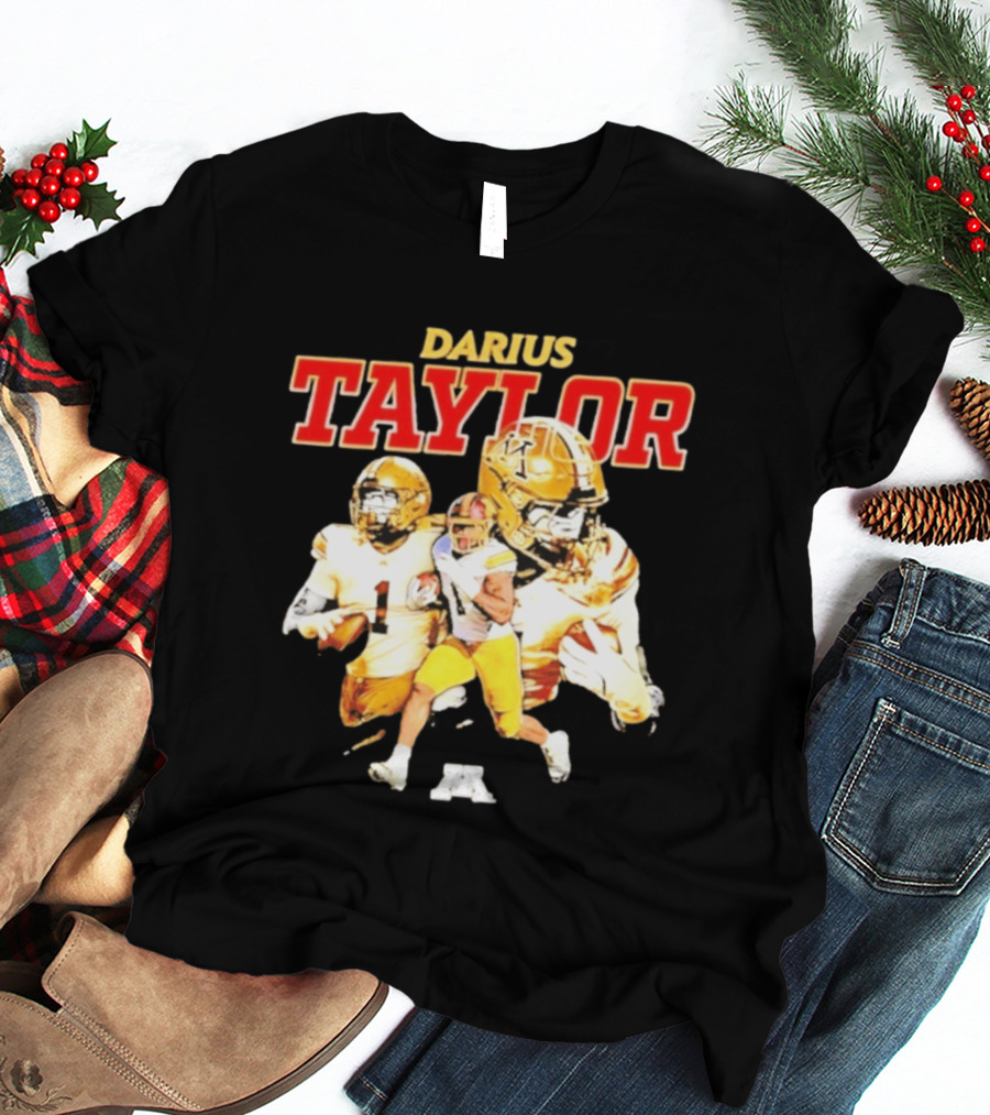 Darius Taylor Minnesota Golden Gophers Football Collage T-Shirt