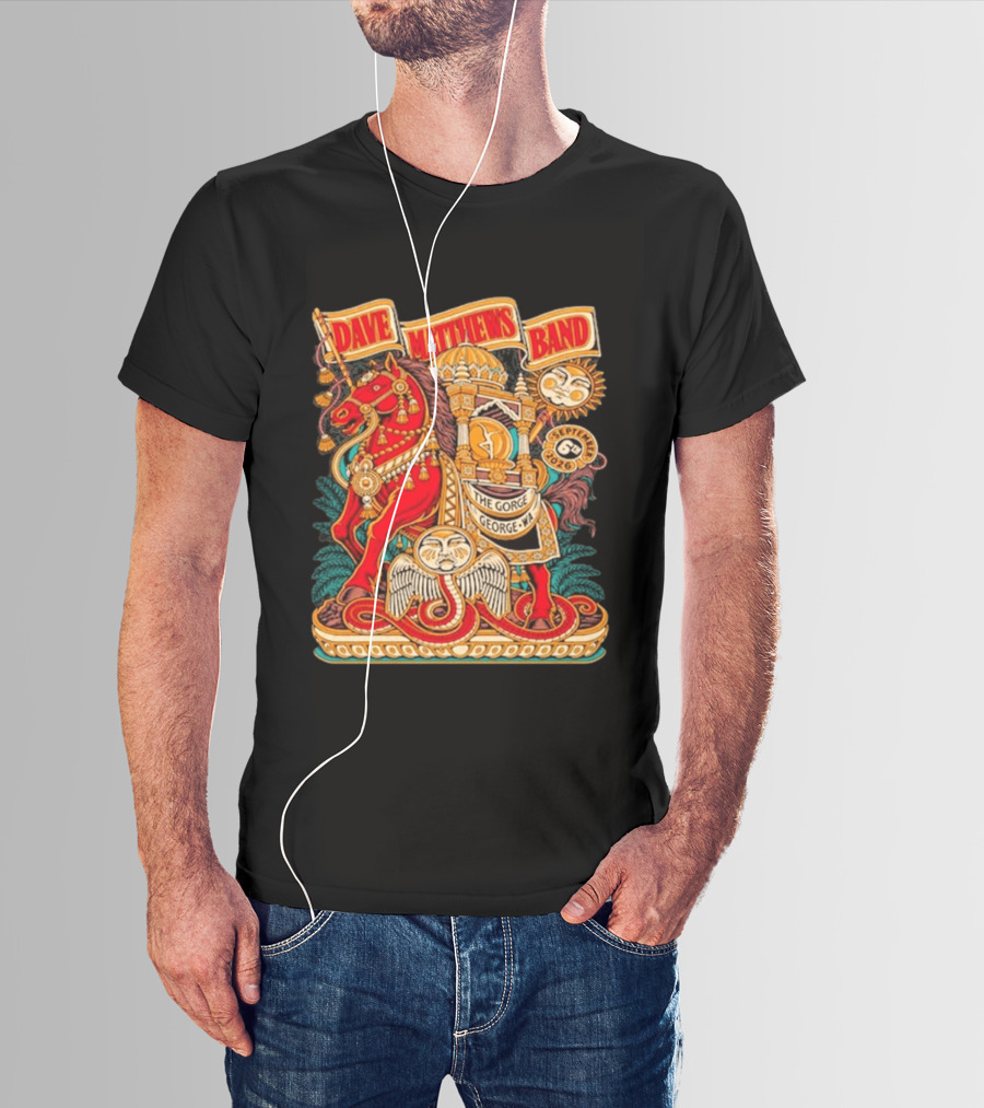Dave Matthews Band The Gorge Amphitheatre George WA September 6th 2026 T-Shirt