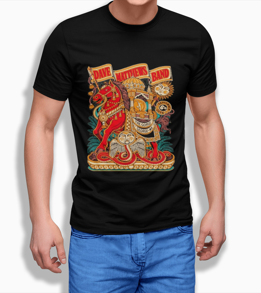 Dave Matthews Band The Gorge Amphitheatre George WA September 6th 2026 T-Shirt