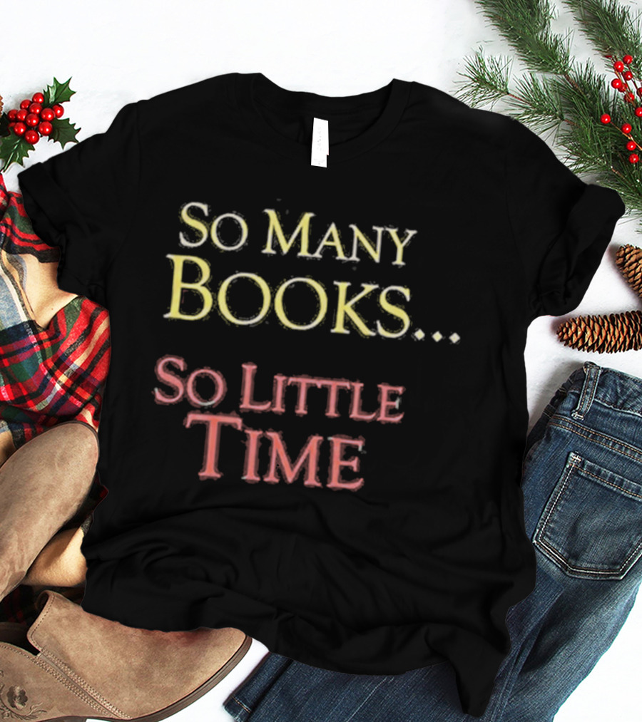 Dua Lipa So Many Books So Little Time T-Shirt