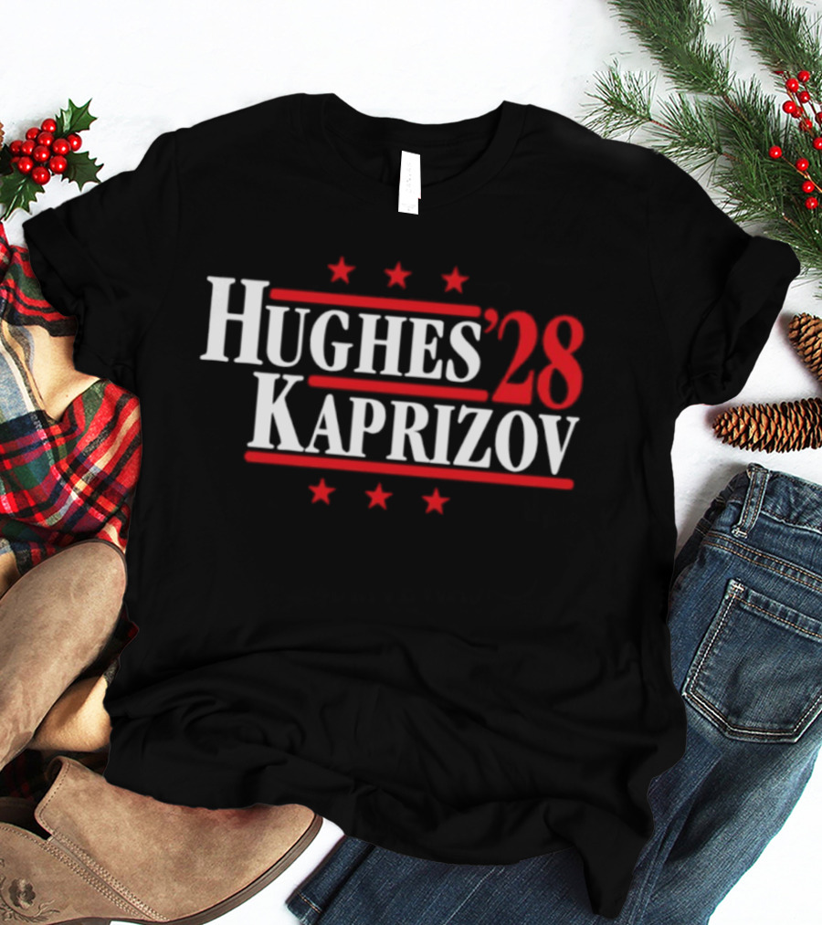 Hughes Kaprizov 28 Minnesota Wild NHL Hockey T-Shirt